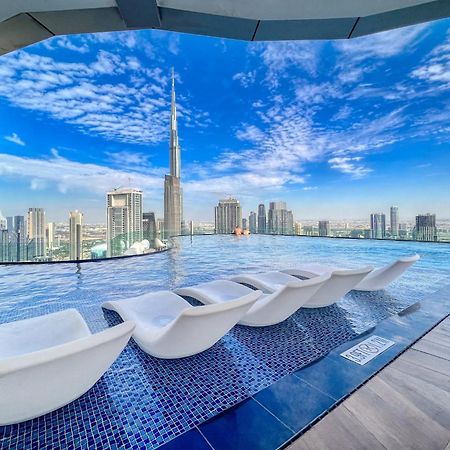 Highest Infinity Pool In Downtown Dubai Apartment Luaran gambar
