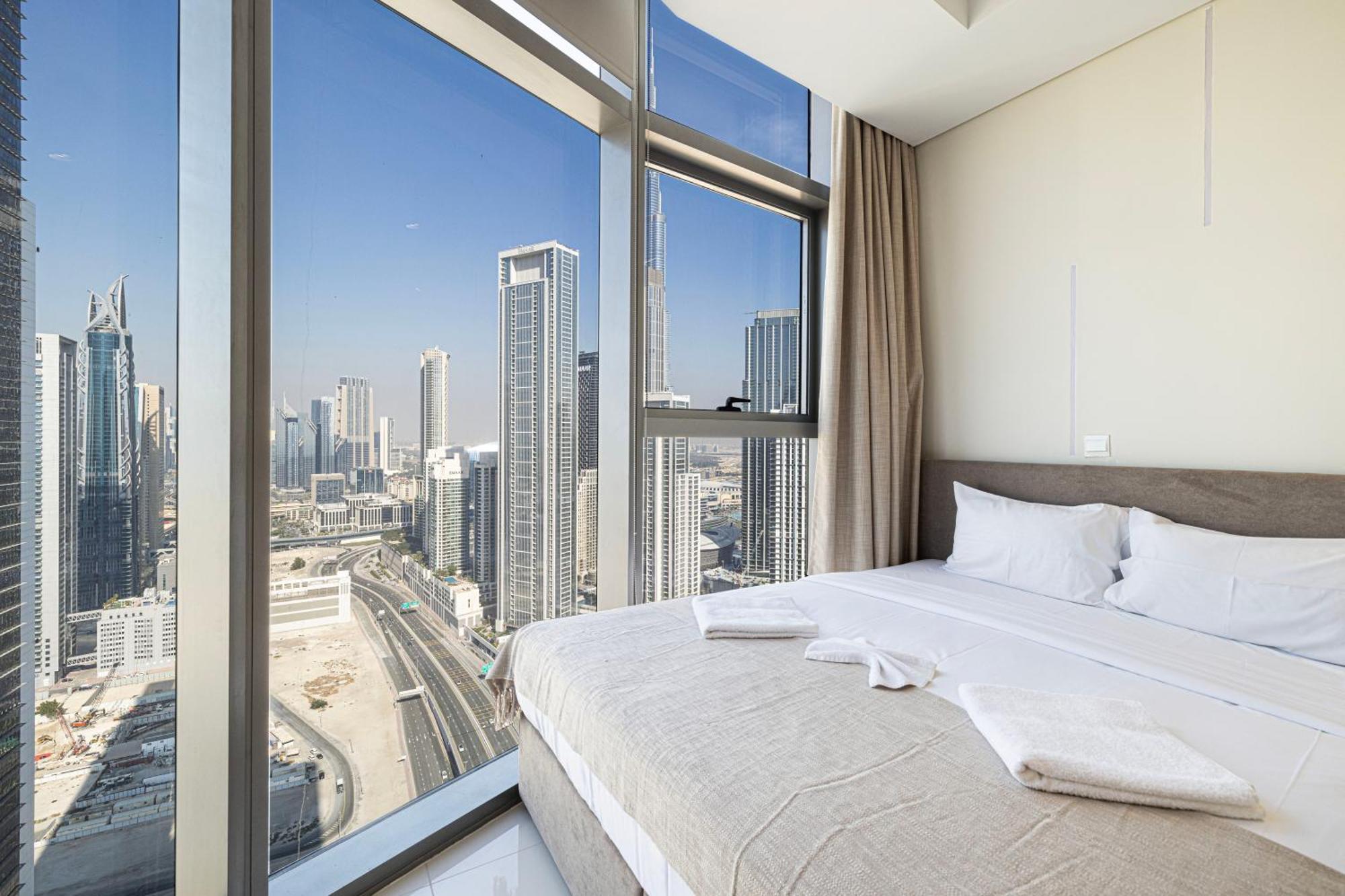 Highest Infinity Pool In Downtown Dubai Apartment Luaran gambar